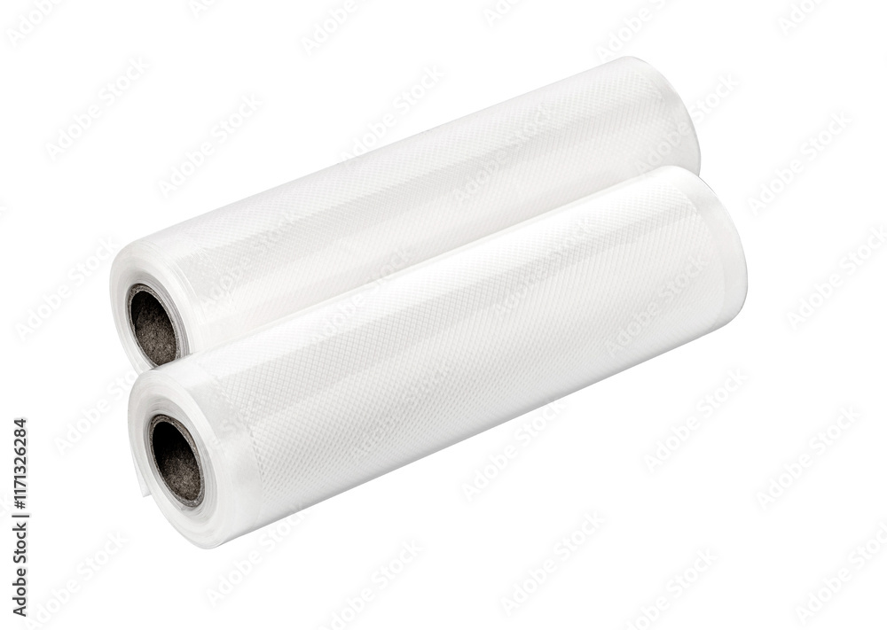Plastic Packing Wrap Film Isolated Plastic Packing Wrap Film Isolated