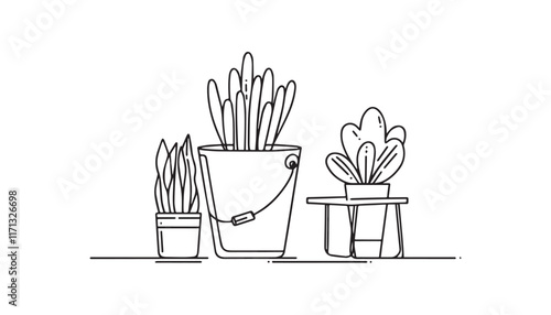 set of utensils