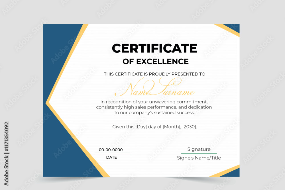 Innovative and Artistic Certificate Design Innovative and Artistic Certificate Design