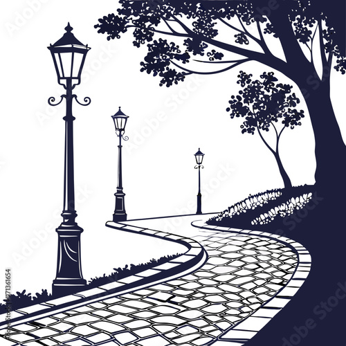 street in the city