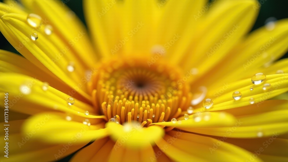 Close-Up of a Yellow Flower With Dewdrops on Its Petals
Close-Up of a Yellow Flower With Dewdrops on Its Petals
