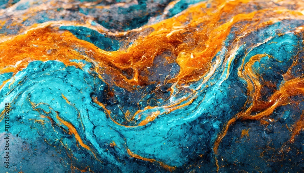 Dynamic Fusion A Spectacular Image of Blue and Orange Liquid Ink Churning Together, Showcasing Realistic Texture and Vivid Colors in a Mesmerizing Dance of Fluid Motion Dynamic Fusion A Spectacular Image of Blue and Orange Liquid Ink Churning Together, Showcasing Realistic Texture and Vivid Colors in a Mesmerizing Dance of Fluid Motion