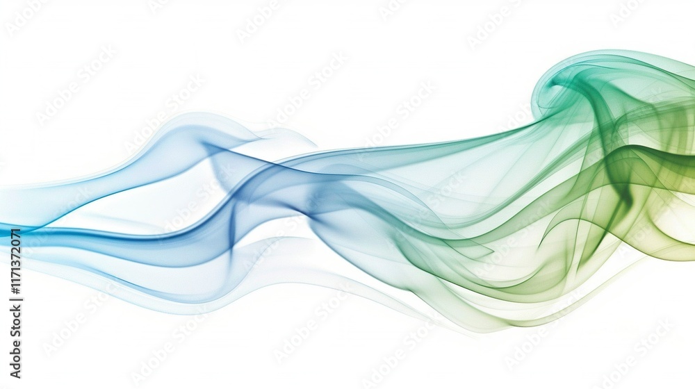 Fototapeta premium abstract smoke waves