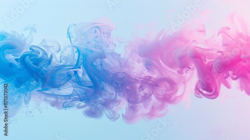 abstract colorful smoke