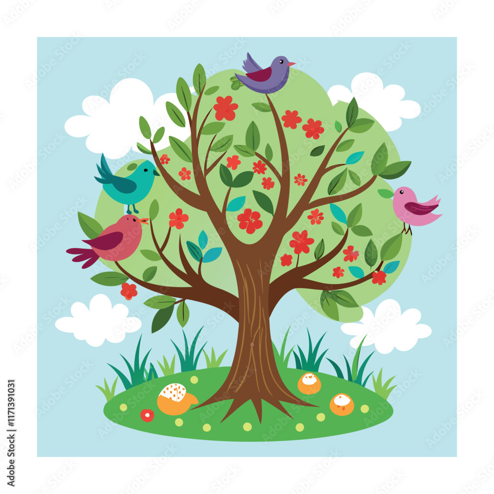 Fototapeta premium Doodles vector art illustration.