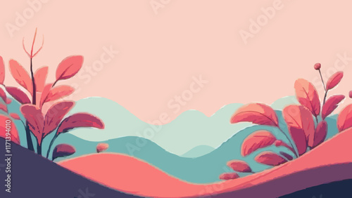 background with flowers