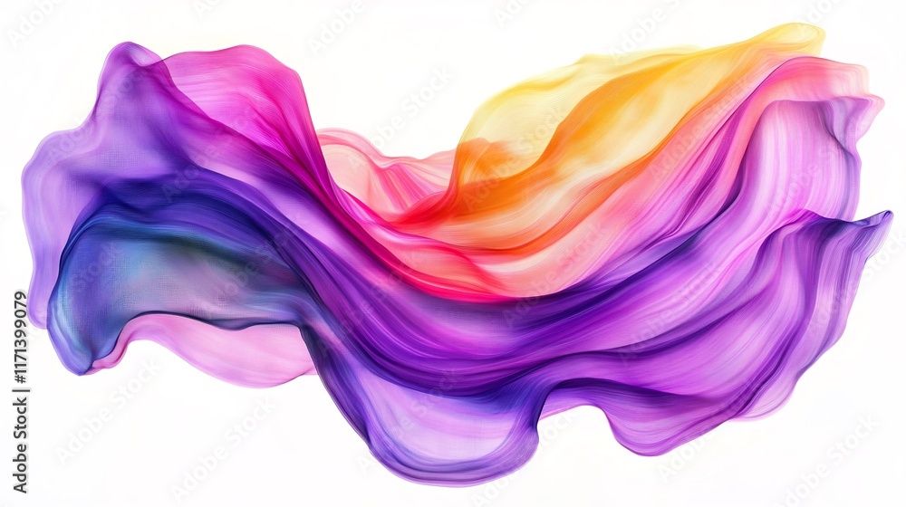 Abstract Colorful Swirling Fabric: A Symphony of Hues Abstract Colorful Swirling Fabric: A Symphony of Hues