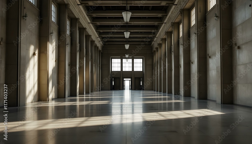 corridor of the building corridor of the building