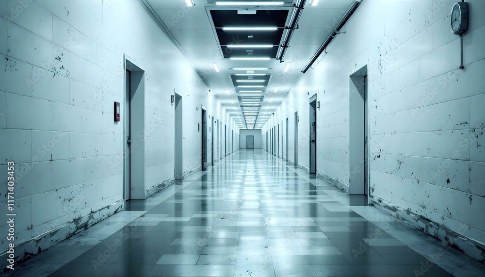 corridor in a hotel