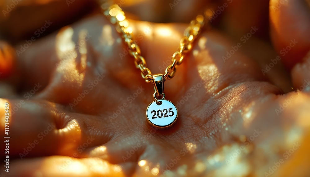number 2025 on the accessory