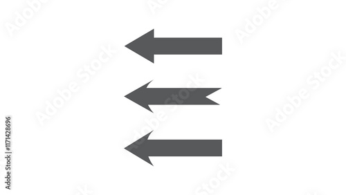 Free Download arrow isolated on white - GFXLoad