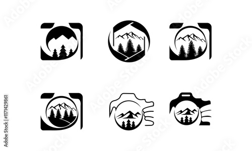 landscape photographer logo.eps photo