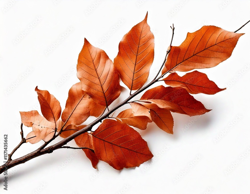 Obraz premium red maple leaf