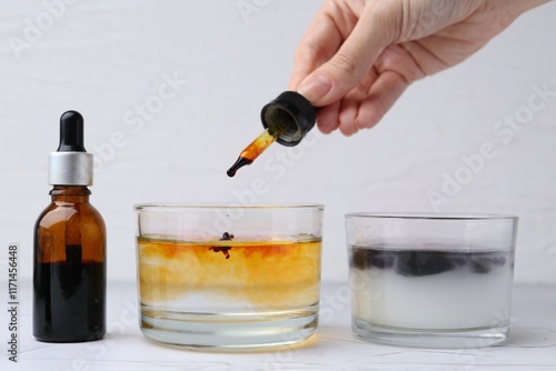 Fotografie Iodine starch test
