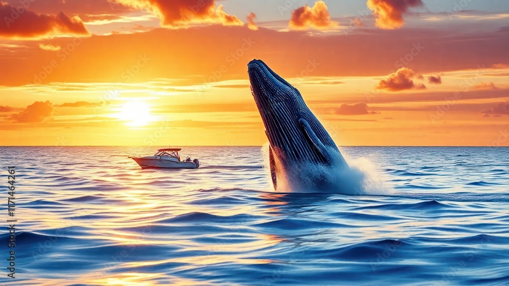 Fototapeta premium world whale day