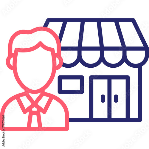 Shop Owner Icon