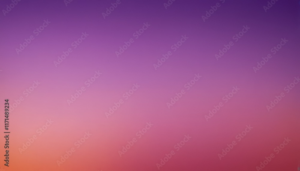 Fototapeta premium Abstract hand painted purple sunset landscape in oil paints 1