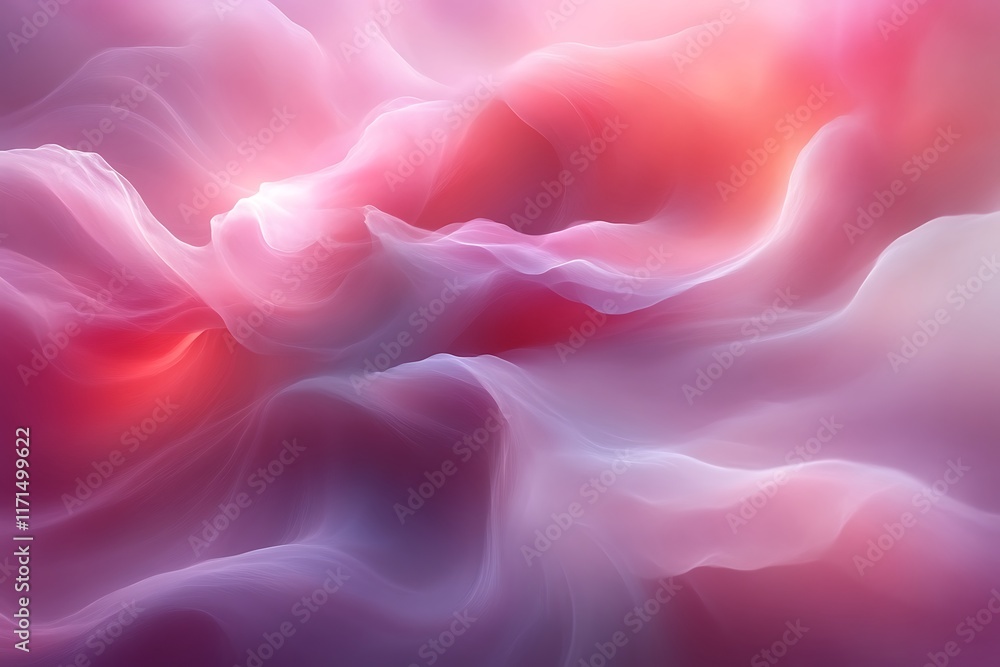 Abstract pink and purple flowing cloudscape. Abstract pink and purple flowing cloudscape.