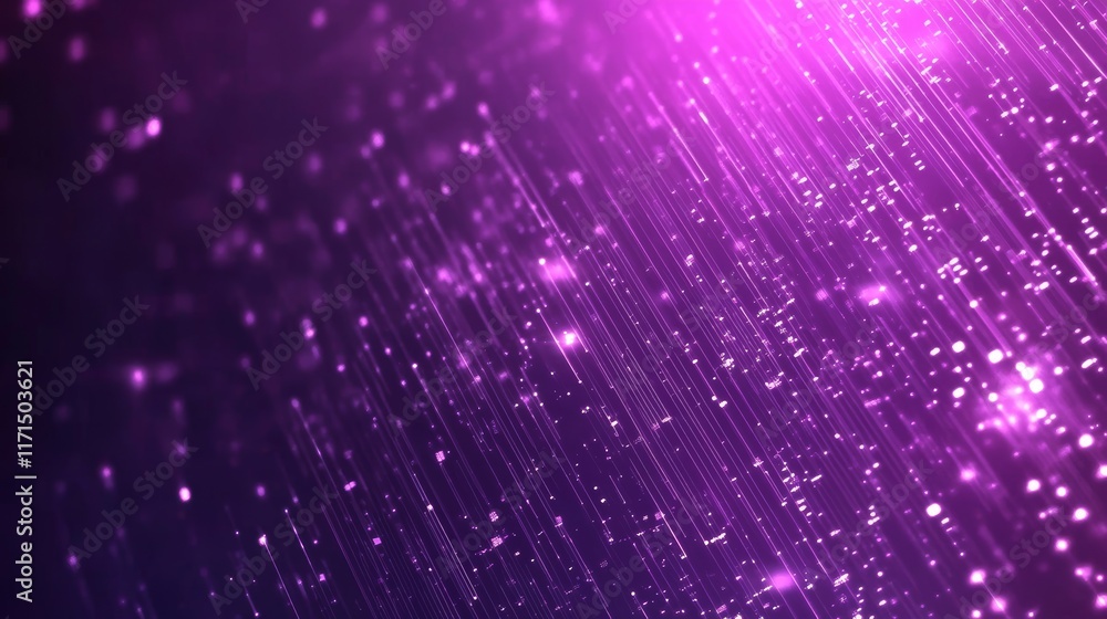 Fototapeta premium Abstract purple gradient background with digital tech product poster, tech banner design