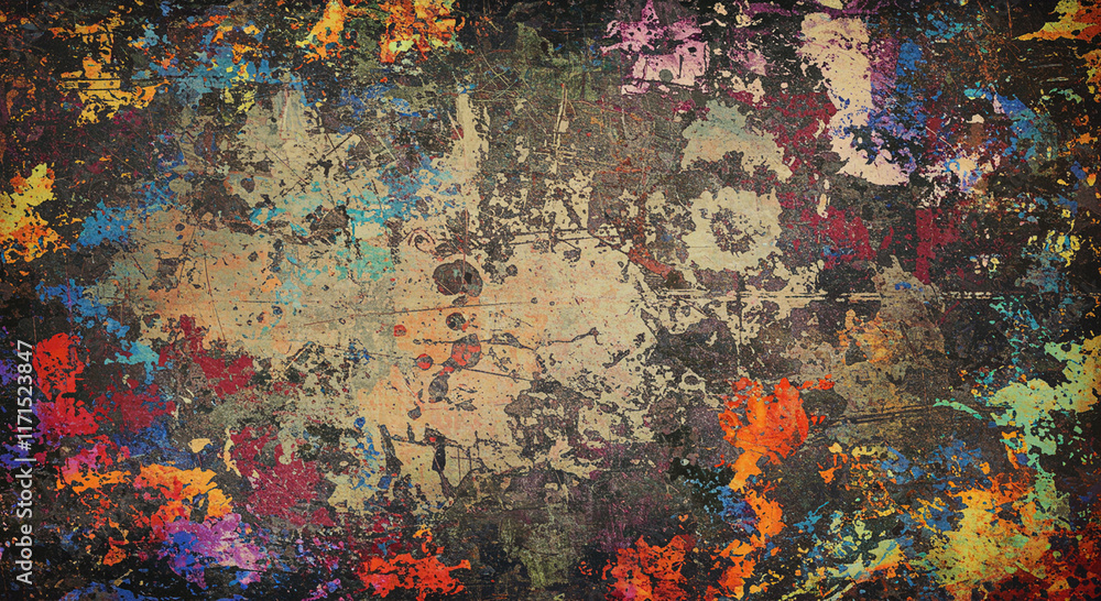 Abstract Grunge Decorative Textured Background Abstract Grunge Decorative Textured Background