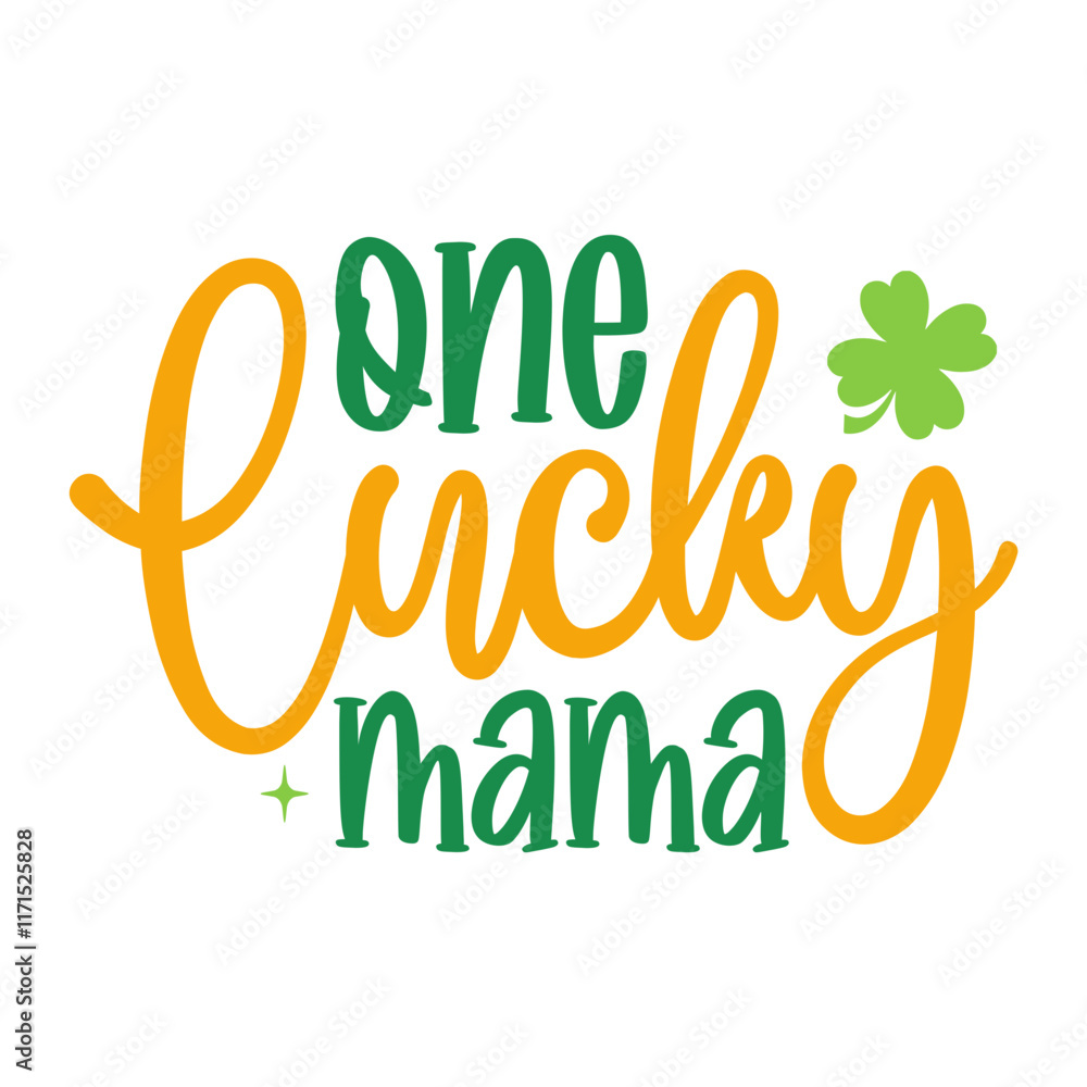 Fototapeta premium St. Patrick's Saying SVG Design