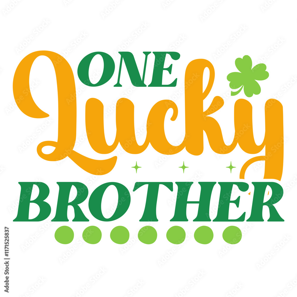 Fototapeta premium St. Patrick's Saying SVG Design