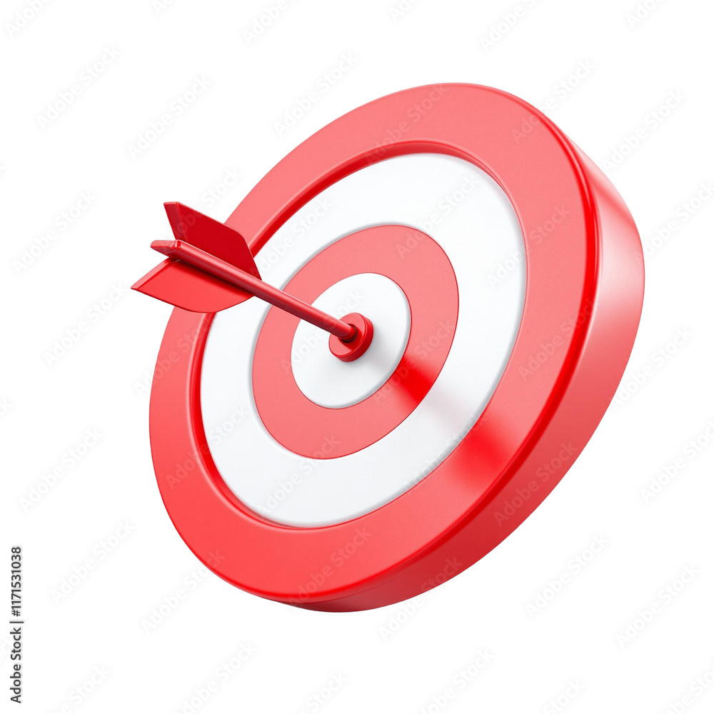 3d Target Arrow Icon PNG Transparent Isolated Background 3d Target Arrow Icon PNG Transparent Isolated Background