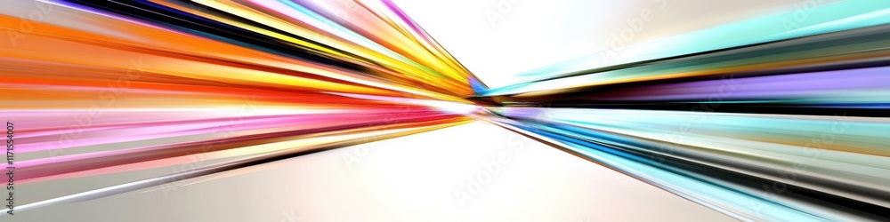 Abstract explosion, vibrant colors, dynamic motion blur, radial lines, energy burst, cosmic rays, colorful streaks, symmetrical composition, digital art, futuristic design, high contrast, wide panoram Abstract explosion, vibrant colors, dynamic motion blur, radial lines, energy burst, cosmic rays, colorful streaks, symmetrical composition, digital art, futuristic design, high contrast, wide panoram