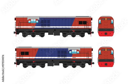 DIESEL LOCOMOTIVE B200 2.eps