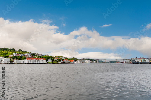 Obraz na płótnie Kristiansund is a city and municipality in Møre og Romsdal county, Norway. w salonie