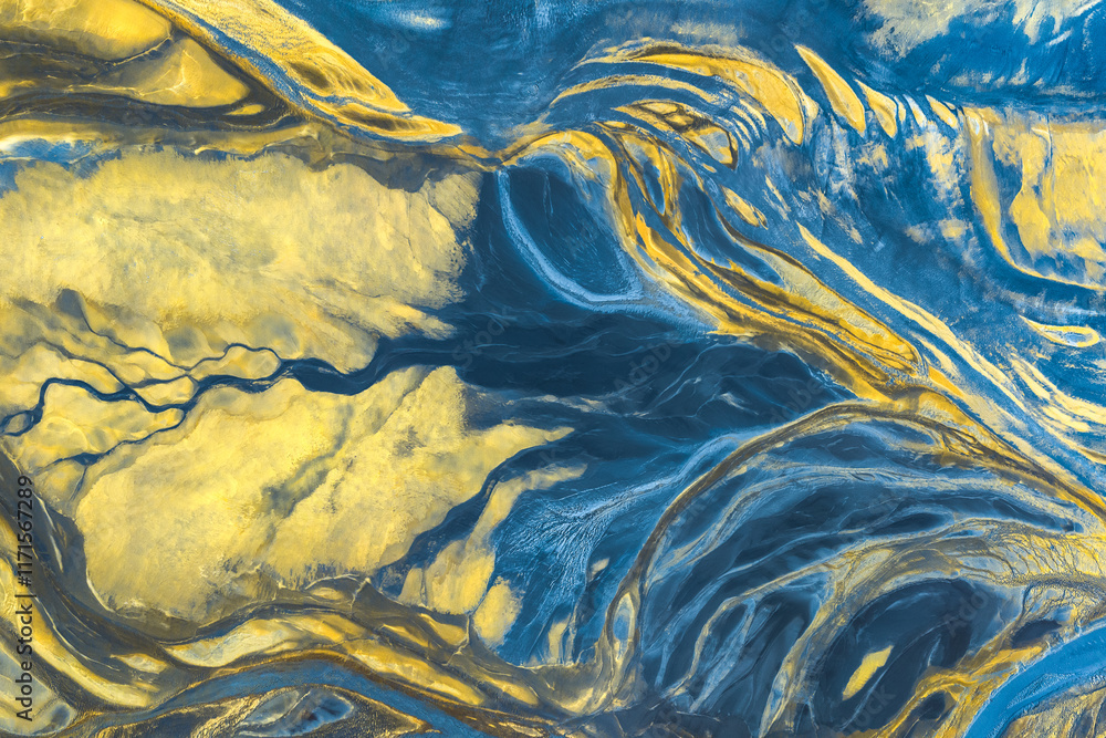 Multicolor Abstract Texture of Artistic Fluid Patterns Multicolor Abstract Texture of Artistic Fluid Patterns