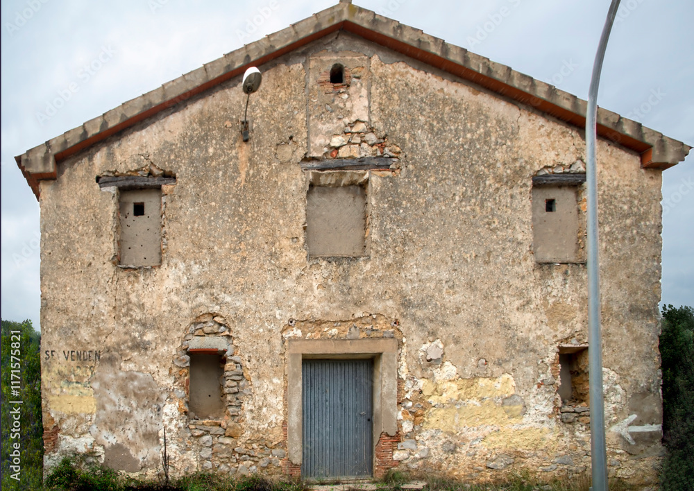 Casa abandonada en Catí, Castellón, Alto Mijares, Maestrazgo, España Casa abandonada en Catí, Castellón, Alto Mijares, Maestrazgo, España