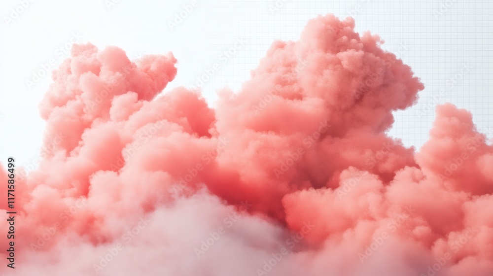 pink fluffy cloud realistic isolated on white transparent background pink fluffy cloud realistic isolated on white transparent background