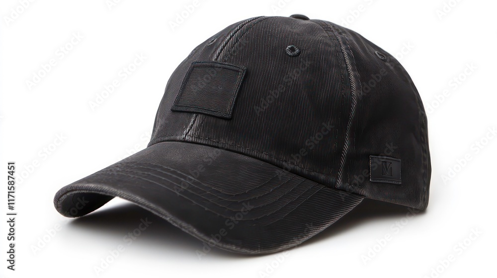 baseball cap prominently displayed from the front showcasing detailed stitching and branding against a transparent background emphasizing style and casual fashion baseball cap prominently displayed from the front showcasing detailed stitching and branding against a transparent background emphasizing style and casual fashion