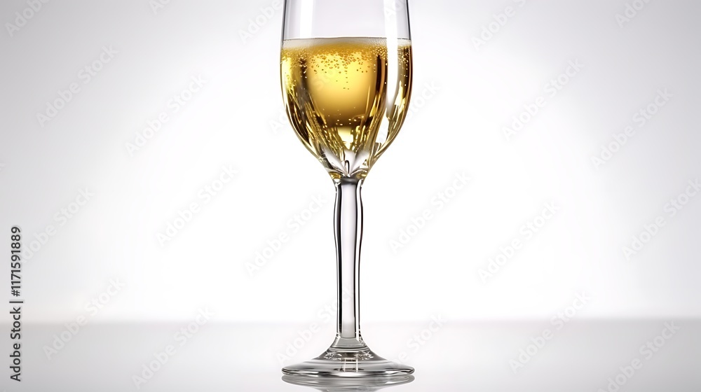 Isolated sparkling clean wine glass isolated on solid white background. Isolated sparkling clean wine glass isolated on solid white background.