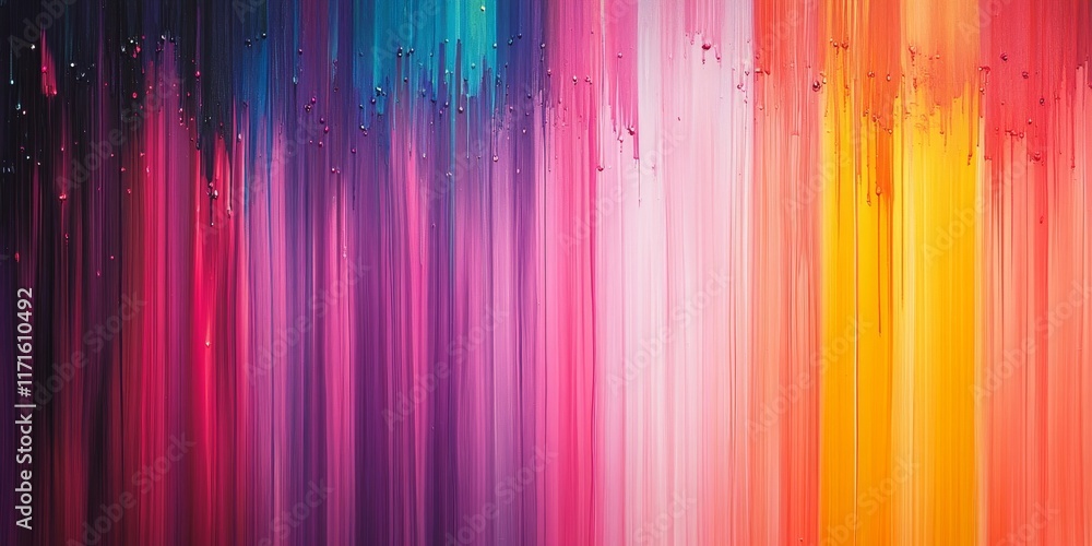 gradient streaks dissolve into vibrant compositions., Generative AI gradient streaks dissolve into vibrant compositions., Generative AI