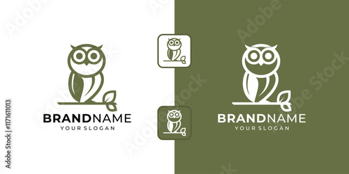 Premium Vector | Owl logo vector illustration for company business community team etc.