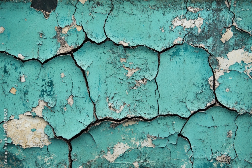 Obraz premium Vintage, craft background with cracked grunge texture. Empty abstract background.