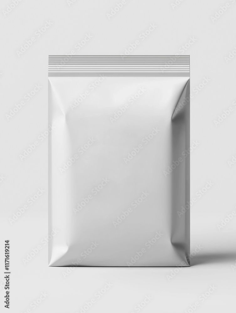 white plastic bag,White sealed bag, minimalist design, pure background, suitable for brand display and product promotion white plastic bag,White sealed bag, minimalist design, pure background, suitable for brand display and product promotion