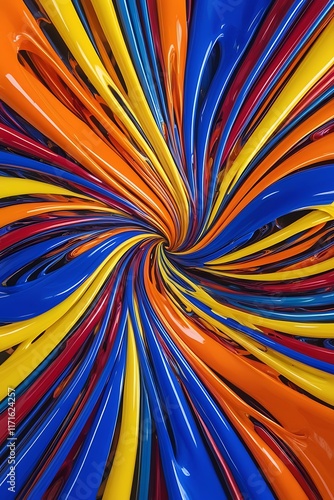Wallpaper Mural paint splatters crisscross Torontodigital.ca