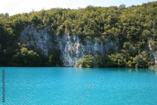 Landscape in Plitvicа Lakes National Park, Croatia