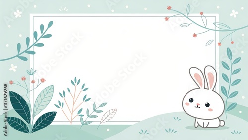 simple shape cute cartoon beautiful illustration background