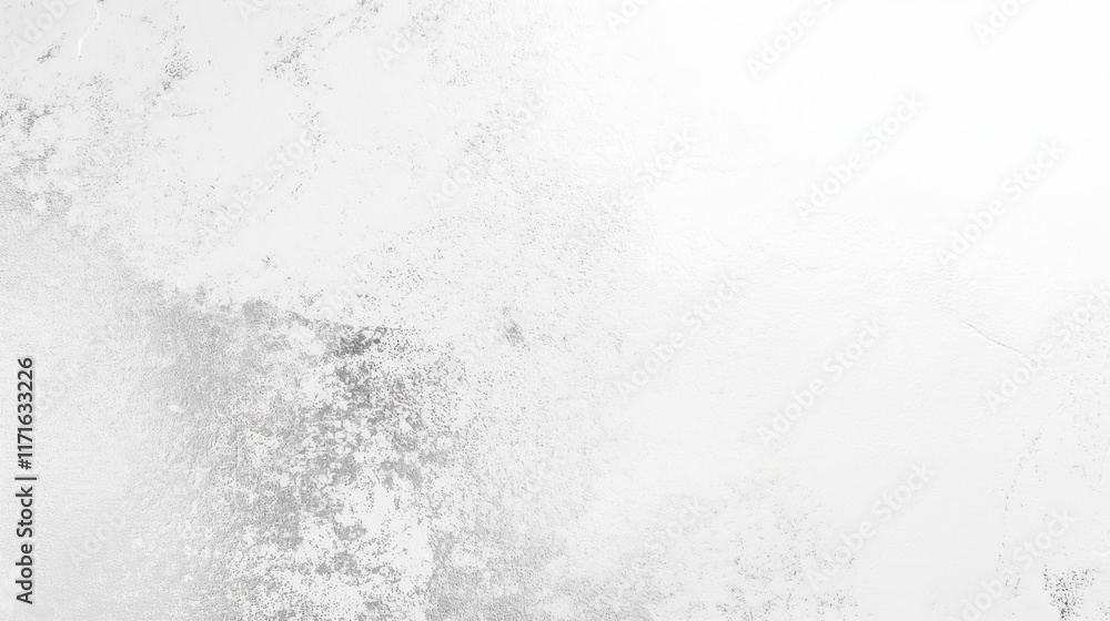 Fototapeta premium soft sweep silver grain blending into white background with subtle mottled finish and airy copyspace concept for marketing branding advertising