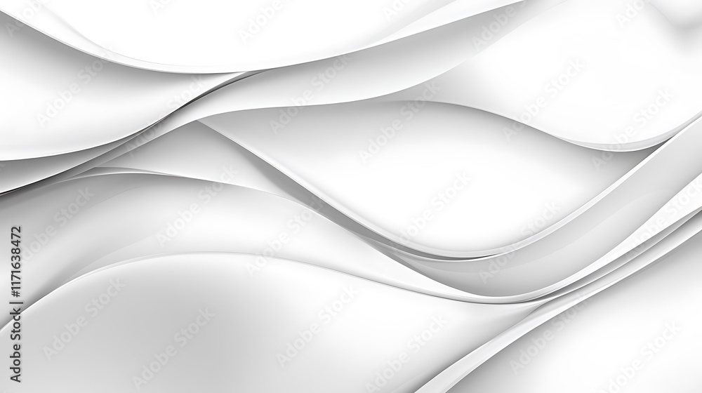 Abstract White Wave Form Design Background Abstract White Wave Form Design Background