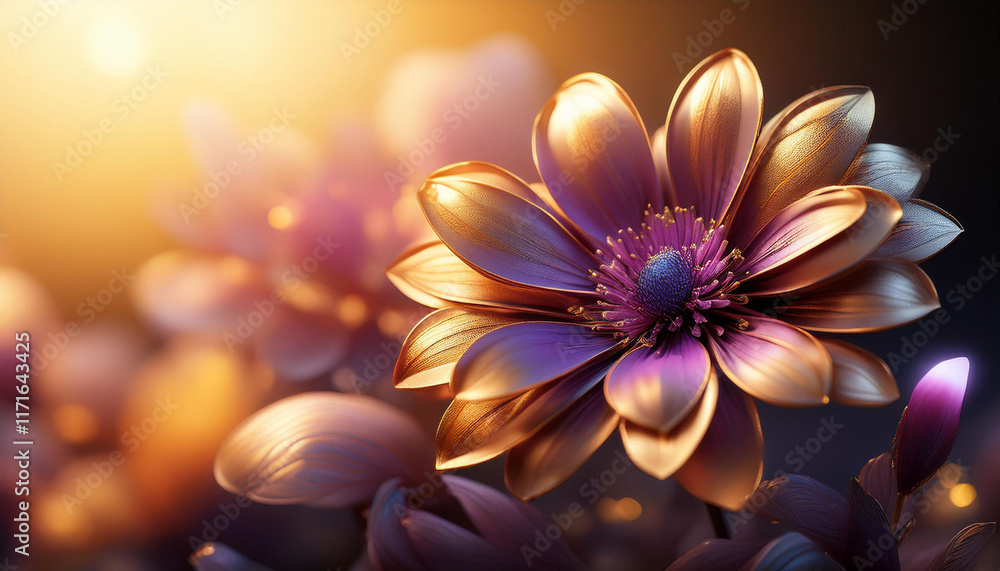 Fototapeta premium close up of beautiful flower