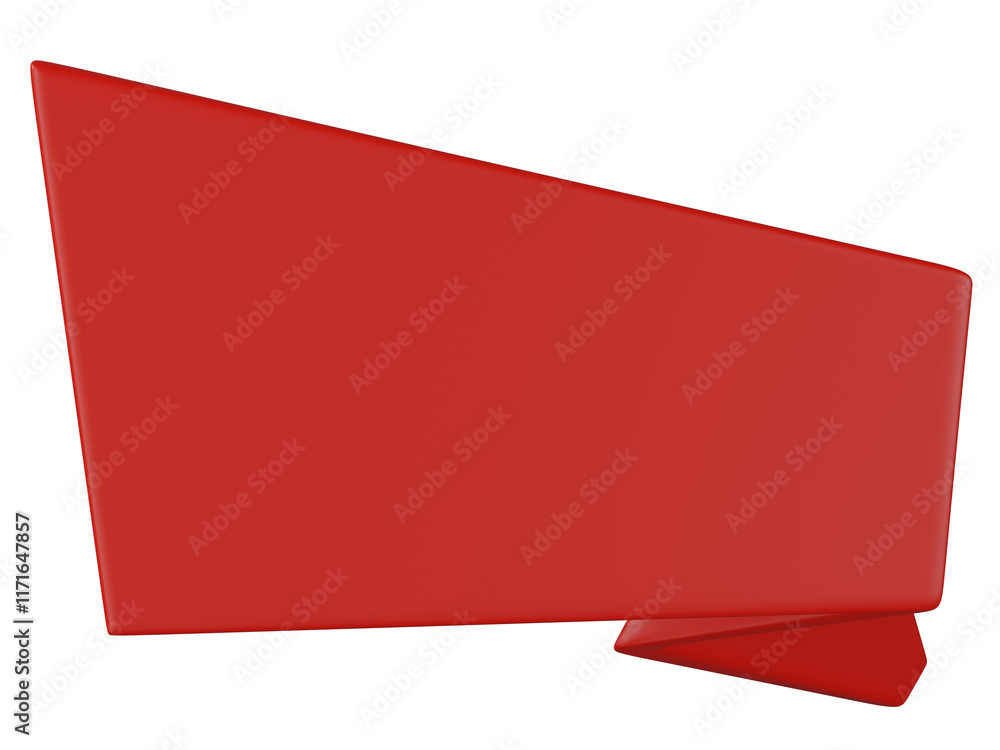 3d rende red ribbon banner illustration - simple text tag or label for sale and promotion message. 3d rende red ribbon banner illustration - simple text tag or label for sale and promotion message.