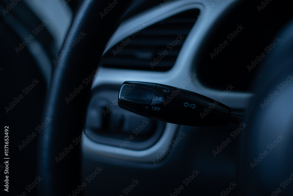 Obraz premium car steering wheel
