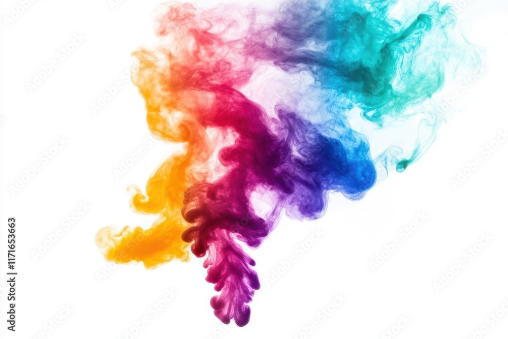 Fototapeta premium Solid Color Background Before Isolated and White Background