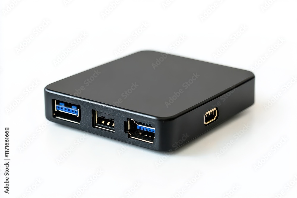 Streaming Device Before Isolated and White Background Streaming Device Before Isolated and White Background