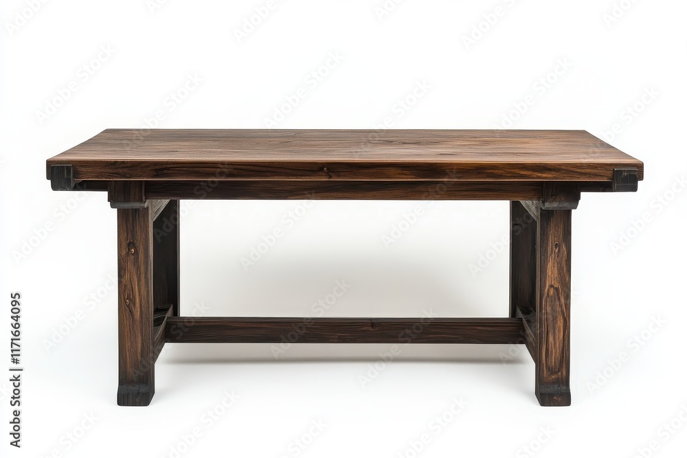 Study Table Before Isolated and White Background Study Table Before Isolated and White Background